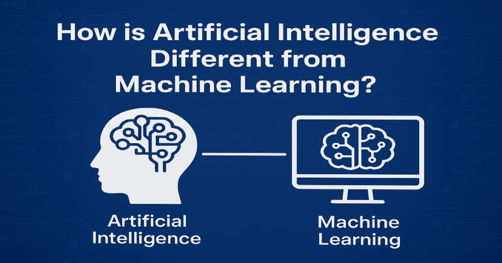 How is Artificial Intelligence Different from Machine Learning